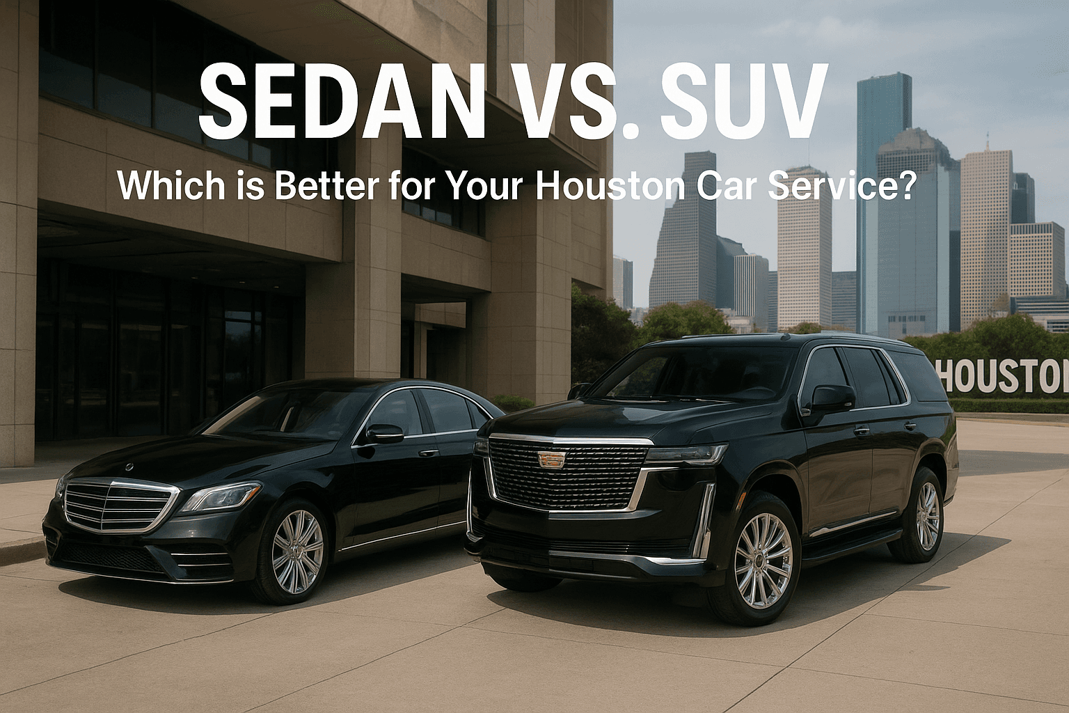 Sedan vs. SUV | Which is Better for Your Houston Car Service?