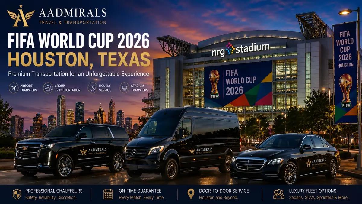 Houston FIFA World Cup 2026 Transportation Guide: NRG Stadium Travel, Airport Transfers & Matchday Tips
