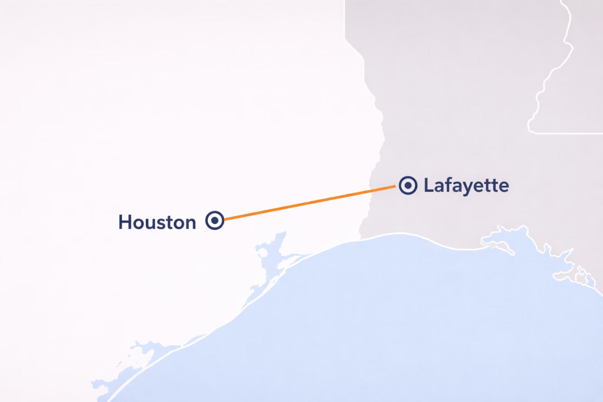 Direct Transportation to Lafayette Hotels, UL Lafayette, and Major Venues